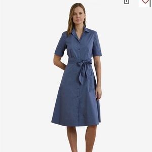 Ralph Lauren Classic Blue Shirt Dress